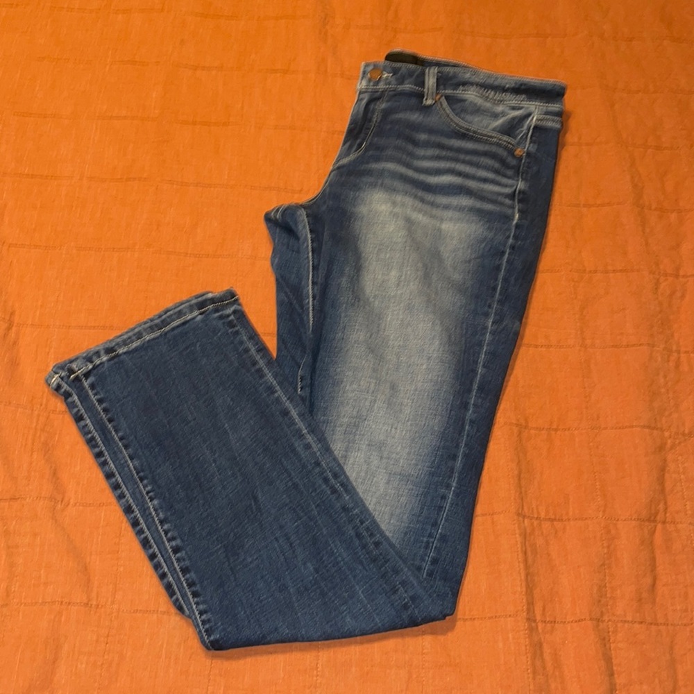 Womens Size 32/32 Buckle Black Fit No 53 Straight Leg Jeans